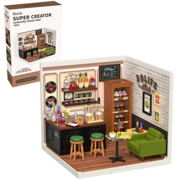 Super Creator Daily Plastic DIY Miniature House - Image 4
